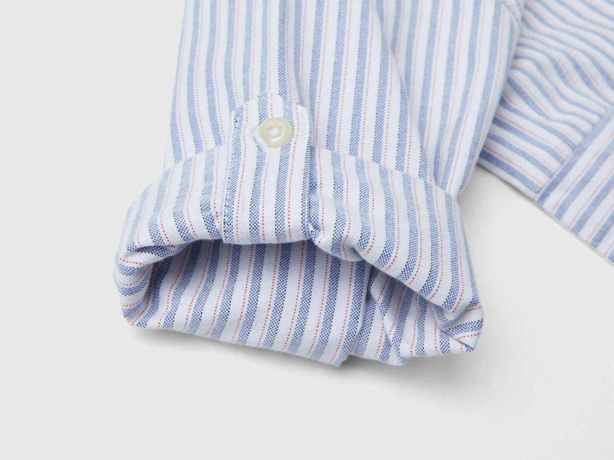 Camicia manica lunga a righe