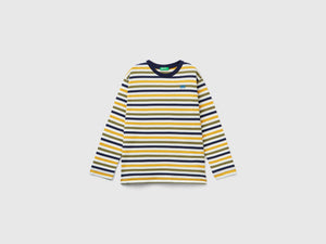 T-shirt a righe 100% cotone
