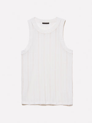 Canotta slim fit a costine