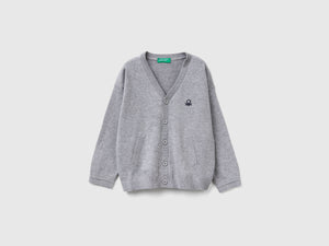 Cardigan con scollo a V