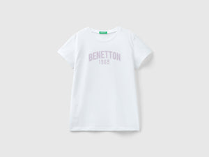 Maglietta con logo 100% cotone