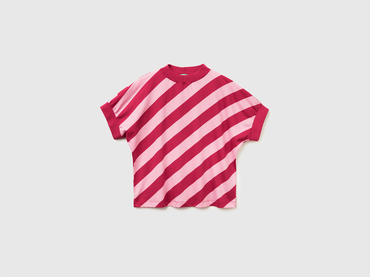 T-shirt a righe regimental