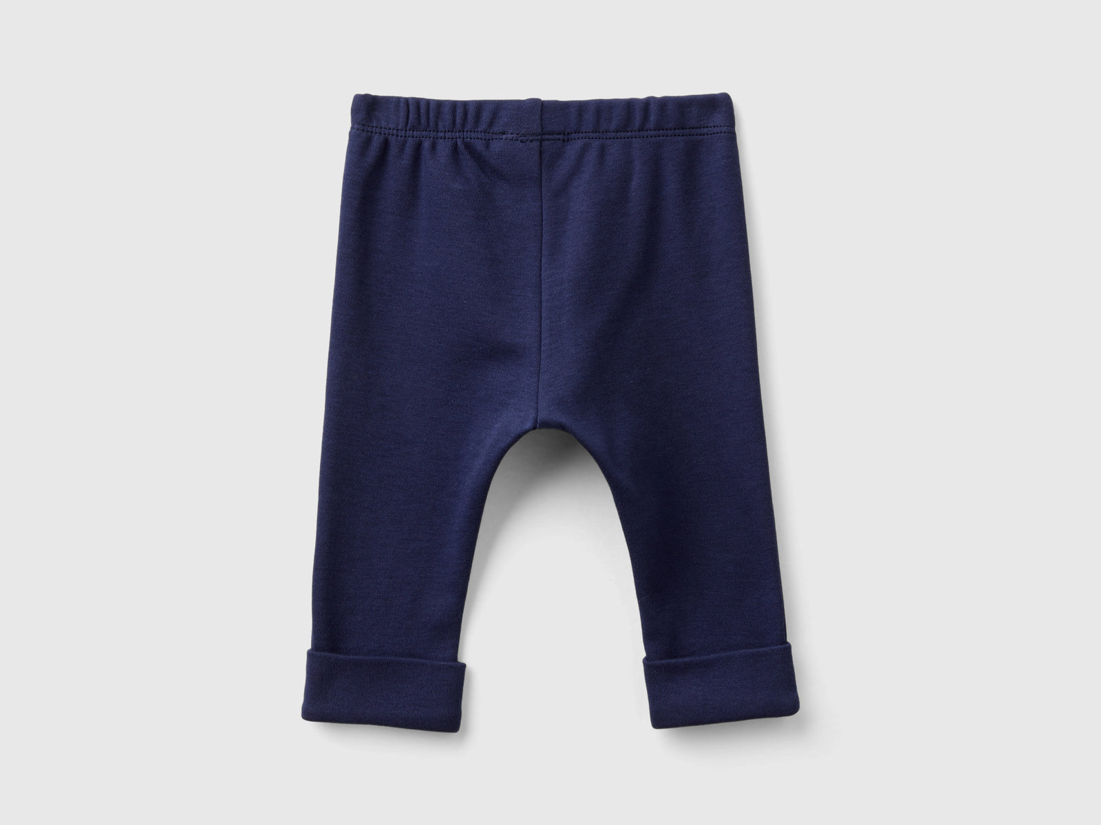 Organic cotton leggings da neonato blu scuro 2 | Benetton Outlet