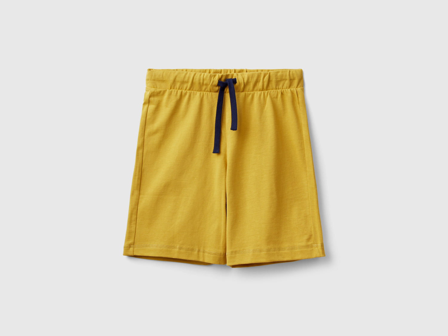 Bermuda in 100% cotone da bambino senape | Benetton Outlet