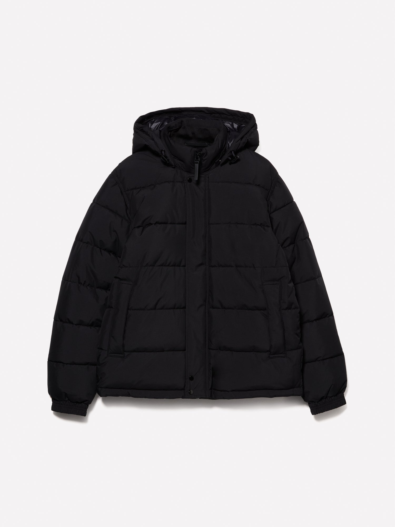 Giubbotto imbottitoo scuro da uomo nero | Sisley Outlet