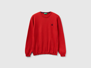 Maglia in puro cotone con logo
