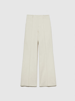 Pantaloni in satin vita alta