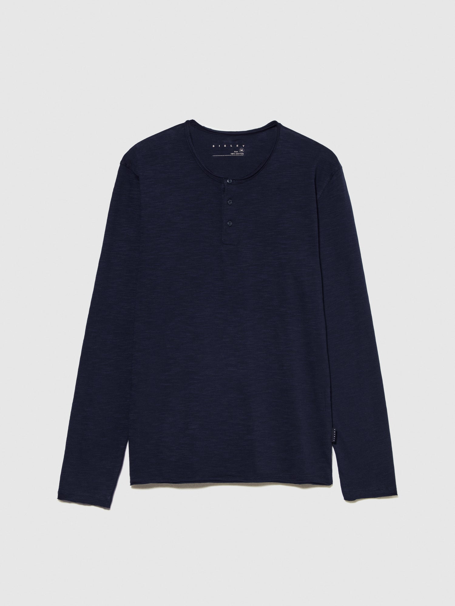 Serafino a maniche lunghe da uomo blu scuro | Sisley Outlet