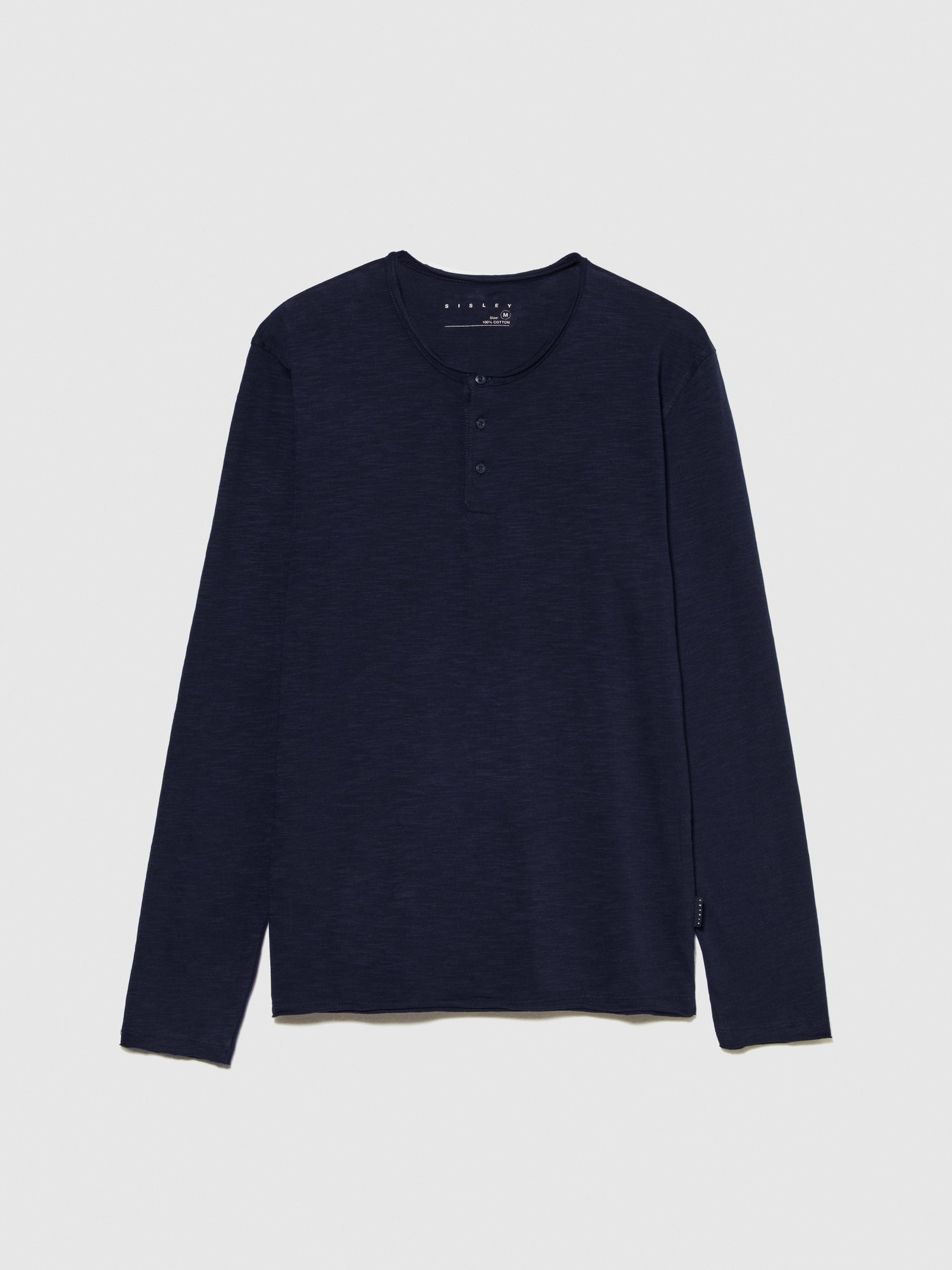 Serafino a maniche lunghe da uomo blu scuro | Sisley Outlet