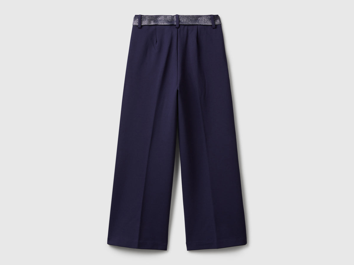 Pantaloni eleganti con fusciacca