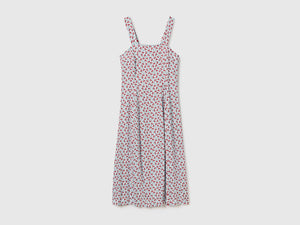 Vestito fluido con stampa