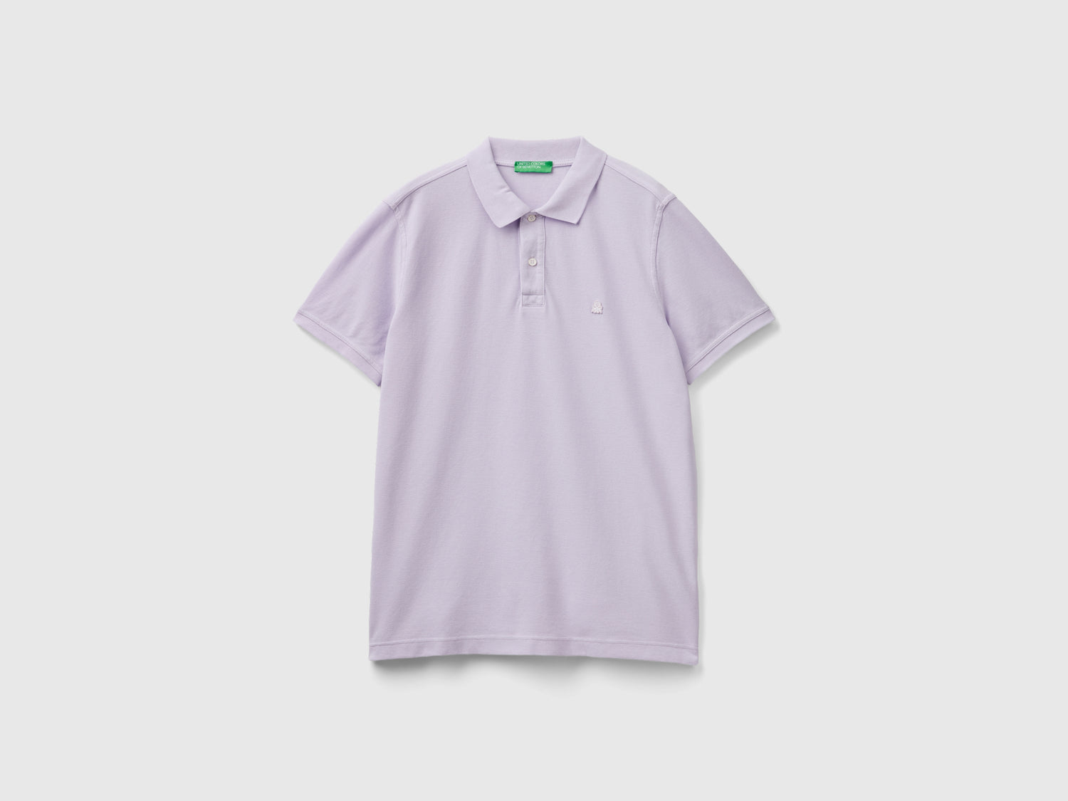 Polo regular fit da uomo lilla | Benetton Outlet