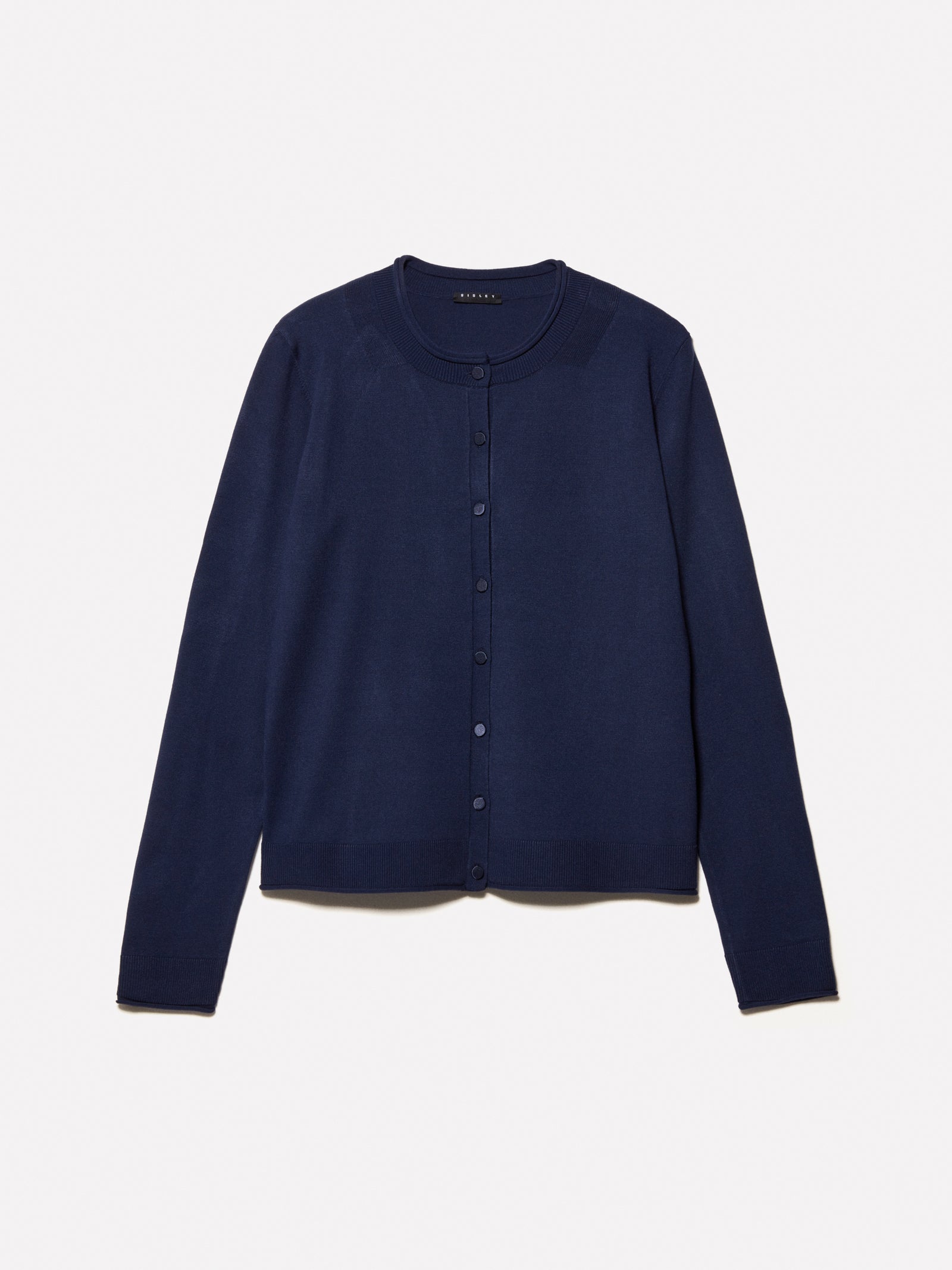 Cardigan regular fit da donna blu scuro | Sisley Outlet