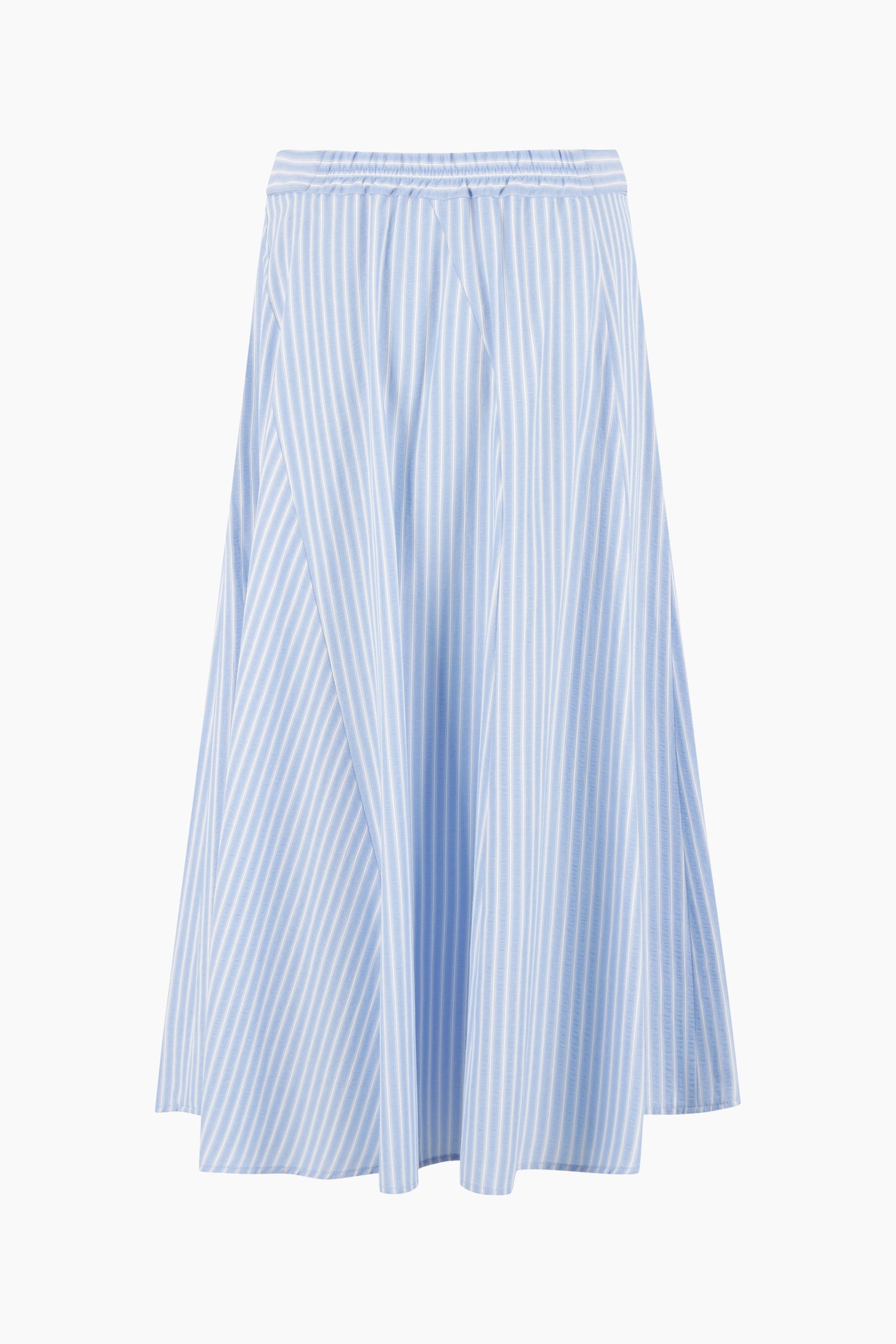 Maxi gonna azzurre a righe da donna azzurro 2 | Sisley Outlet