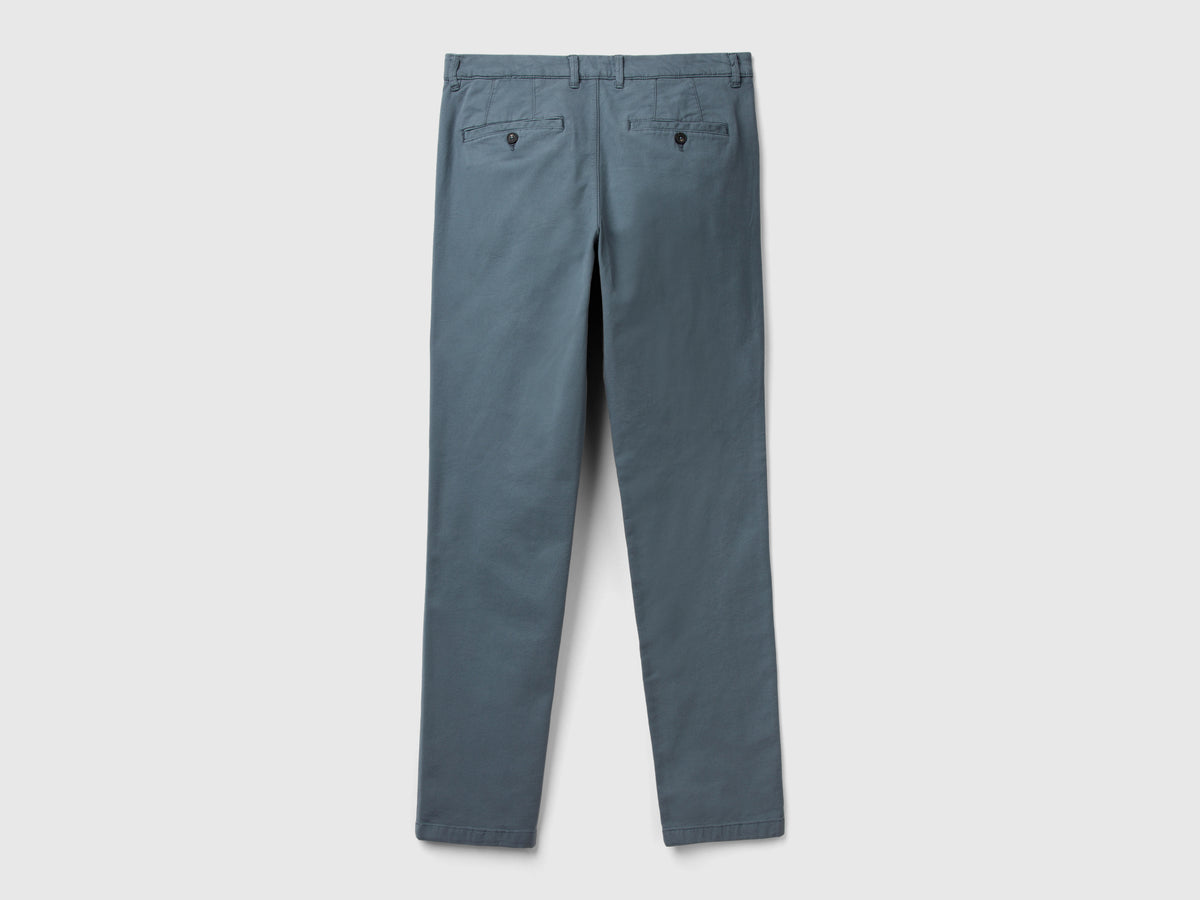 Chino slim fit in cotone stretch