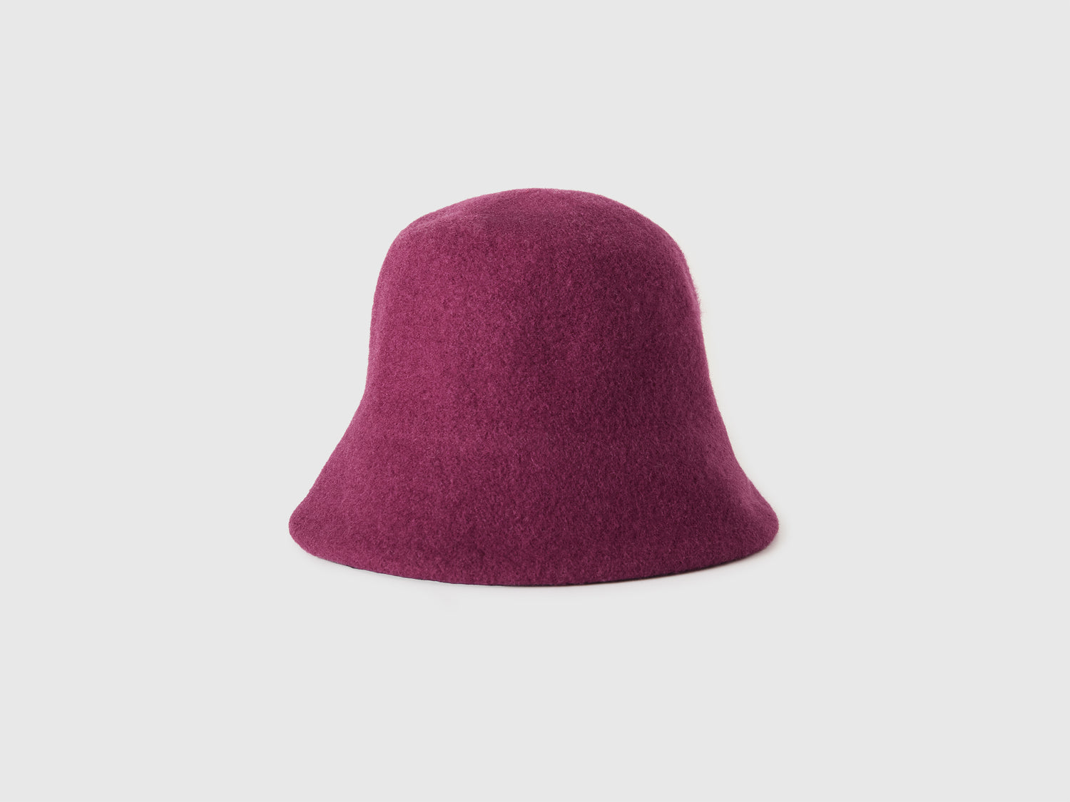 Cappello 100% lana da donna prugna | Benetton Outlet