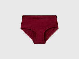 Slip fianco alto in cotone super stretch