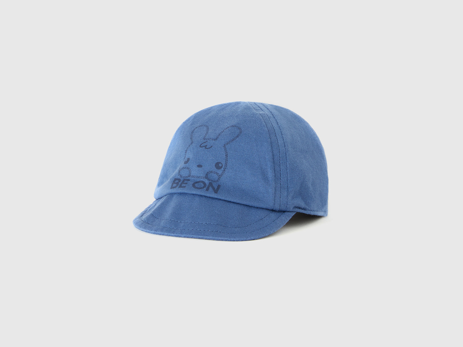 Cappello baseball con stampa da neonato blu | Benetton Outlet