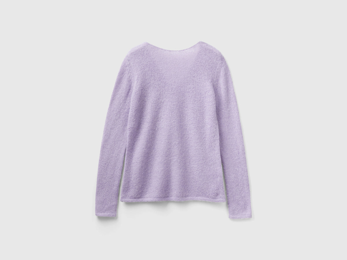 Maglia in misto mohair regular fit