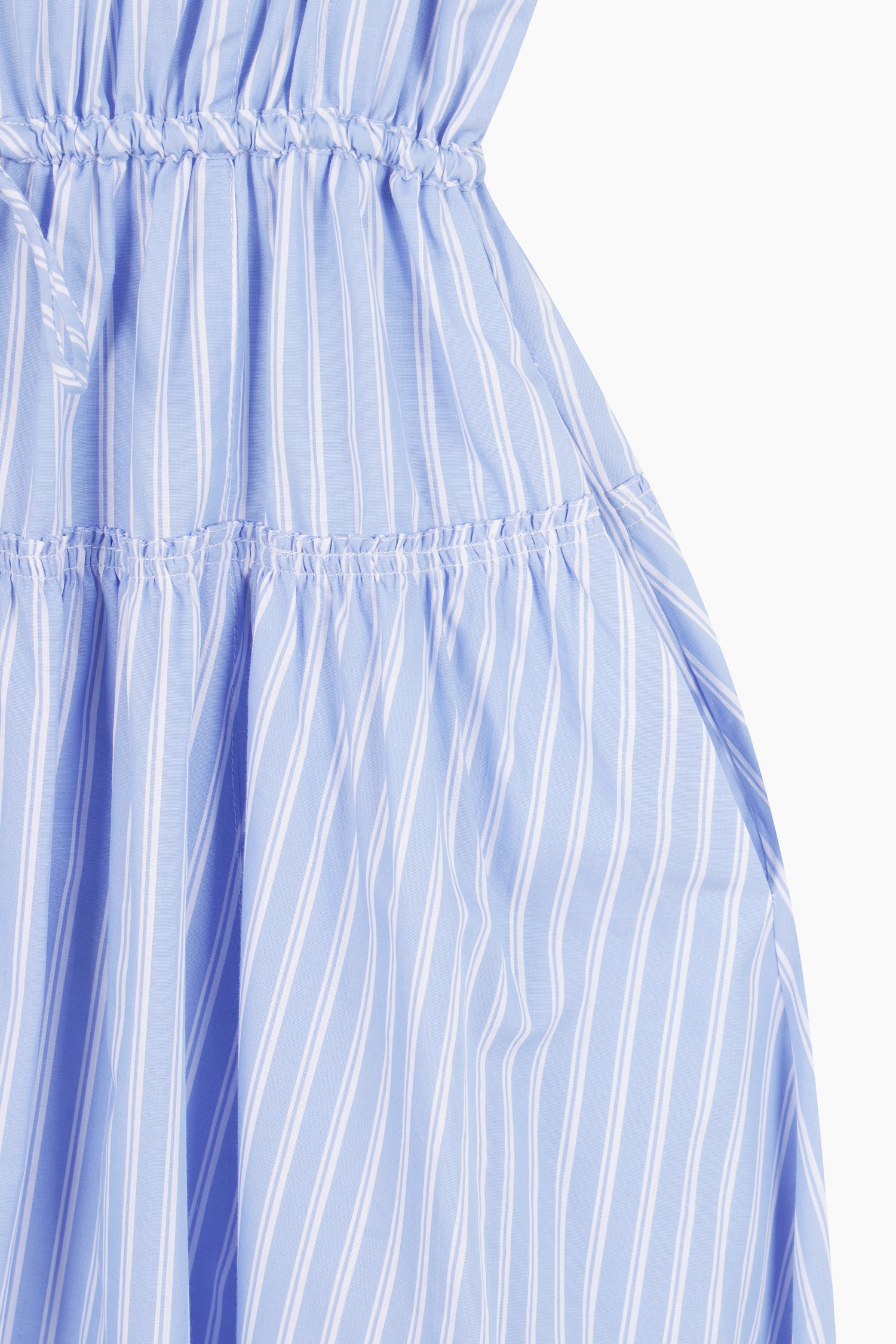 Vestito manicato a righe da donna azzurro 4 | Sisley Outlet