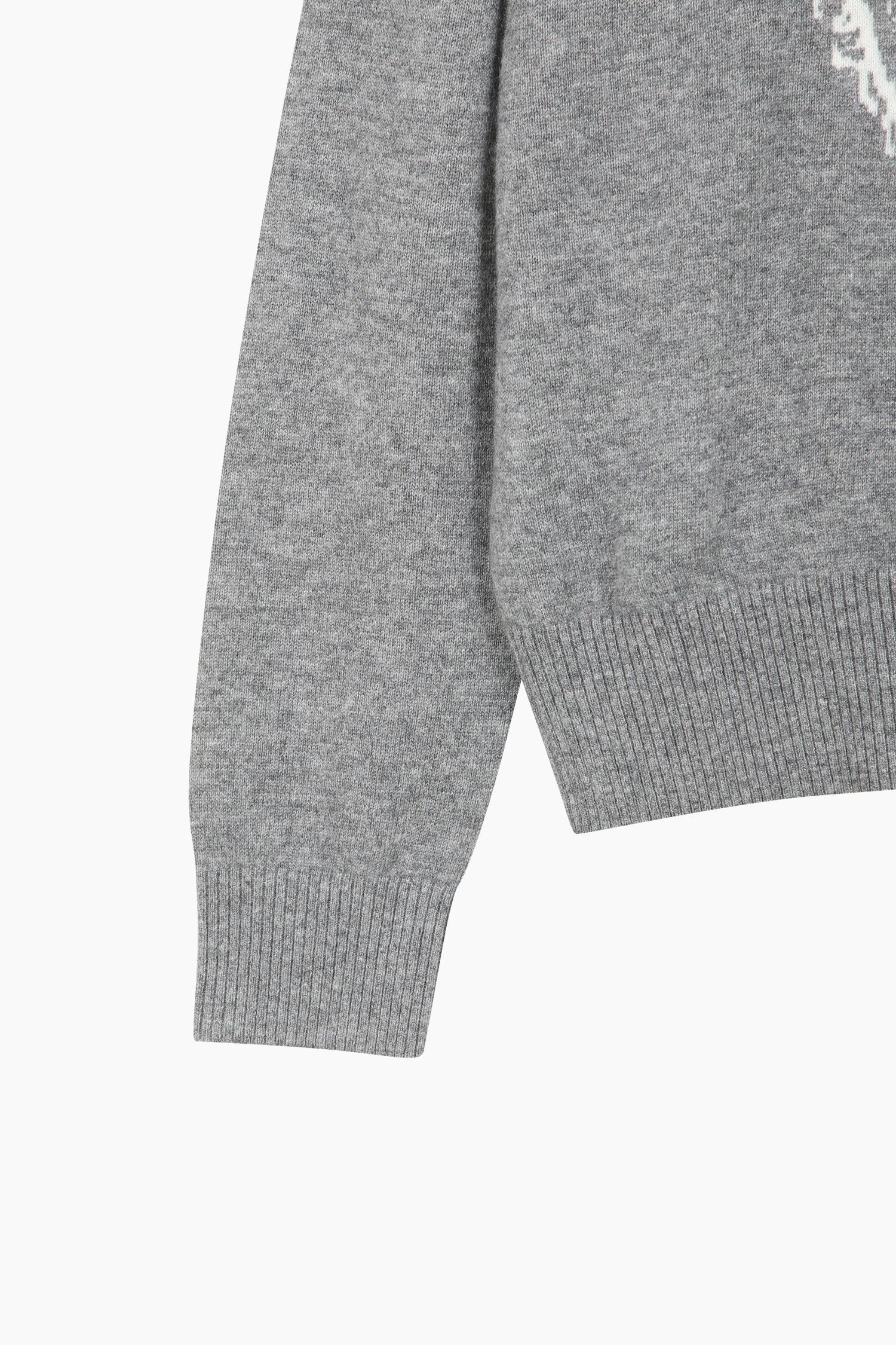 Maglia con intarsio cuore da donna grigio chiaro 4 | Sisley Outlet