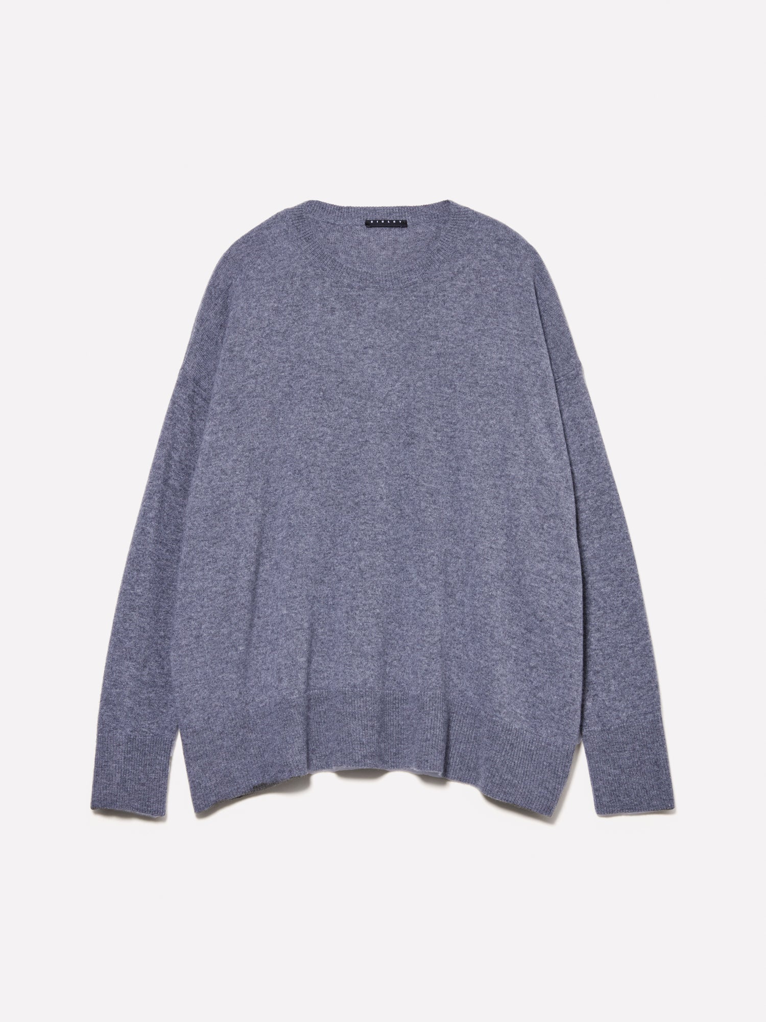 Maglia girocollo in misto lana scuro da donna grigio | Sisley Outlet