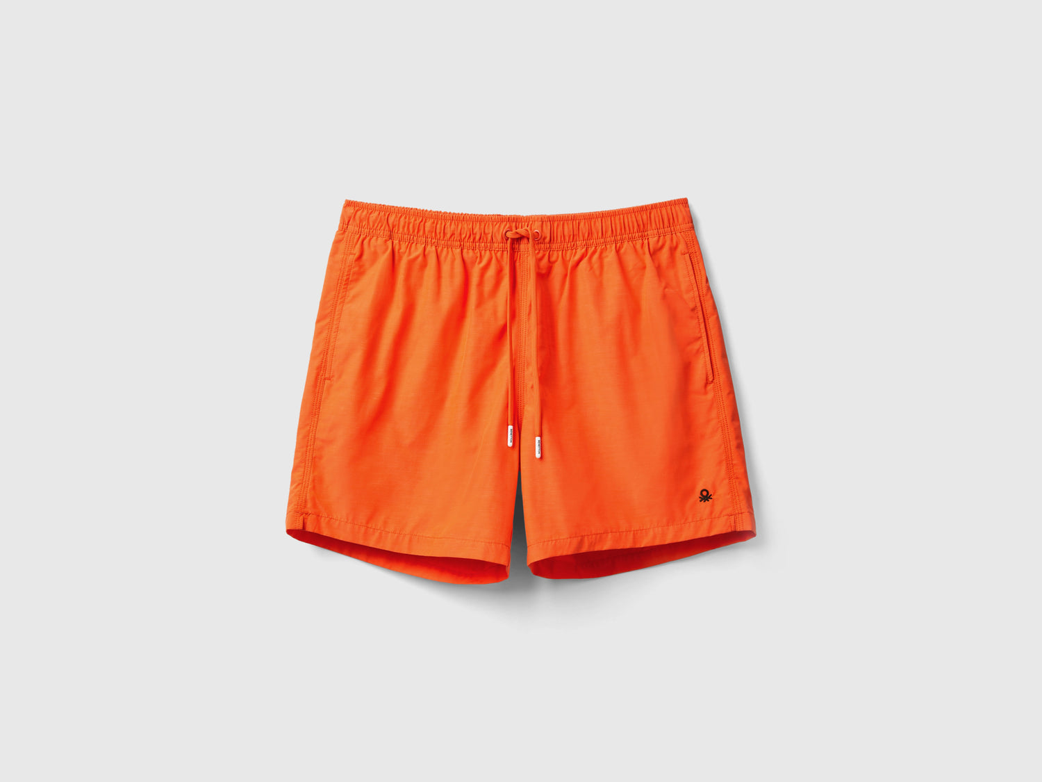 Costume boxer in misto cotone da uomo arancione | Benetton Outlet