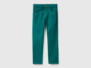 Pantaloni slim fit cinque tasche
