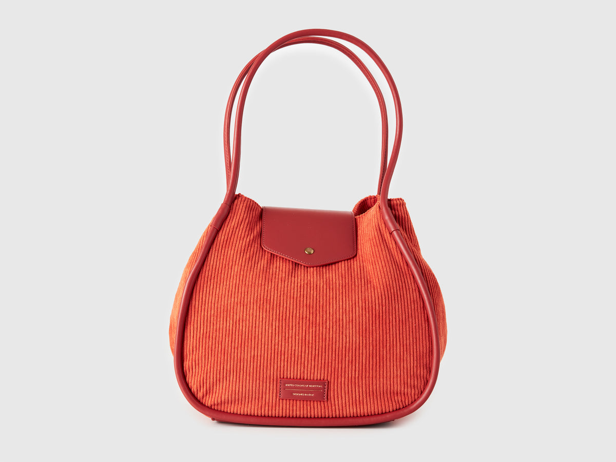 Tote bag in velluto