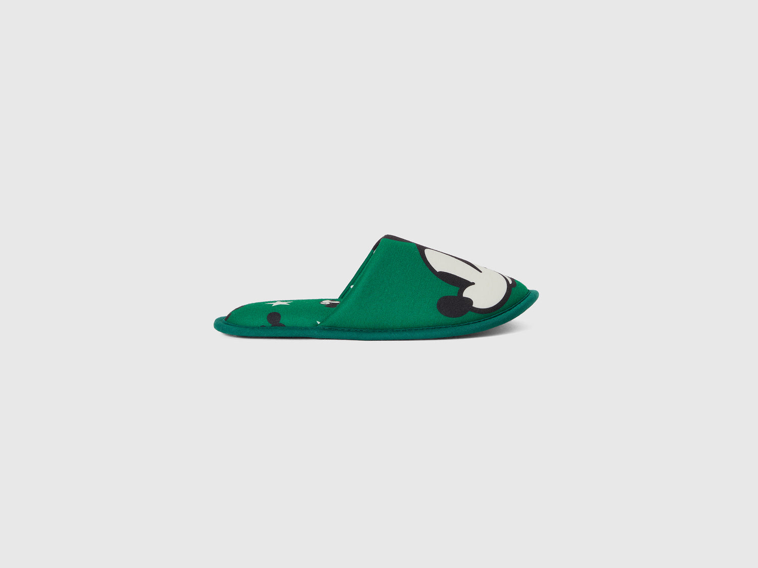 Ciabatte Mickey Mouse da bambino verde | Benetton Outlet