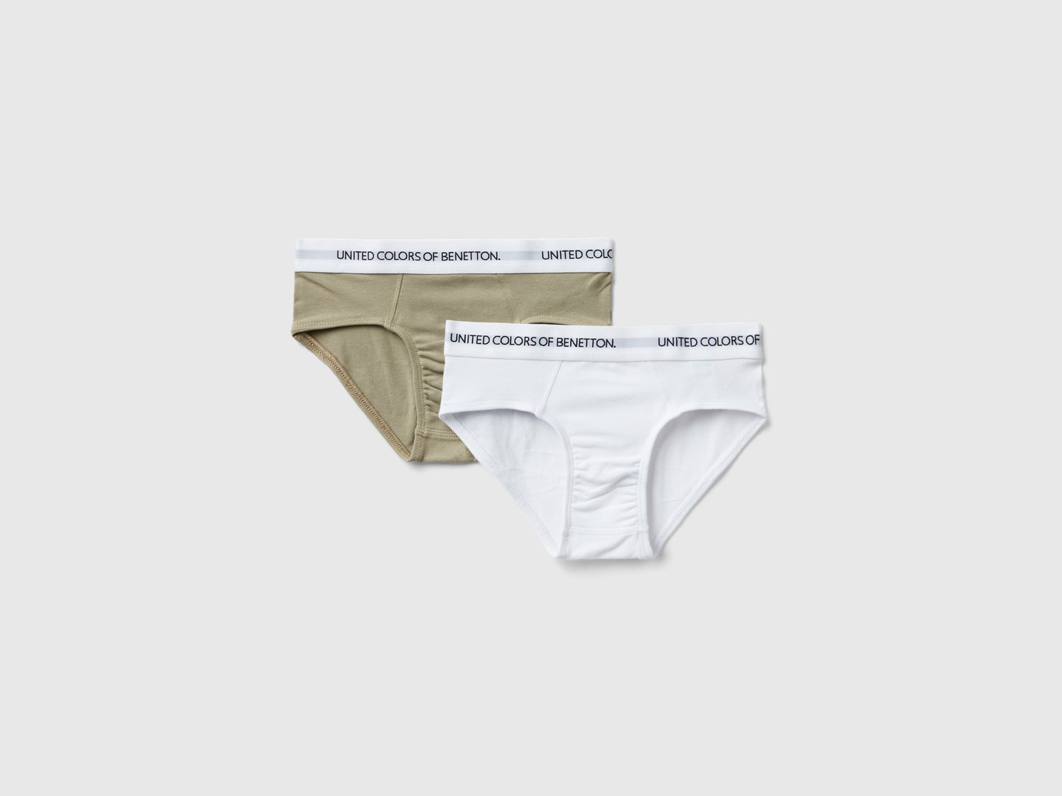 Due slip con elastico logato da bambino multi-color | Benetton Outlet
