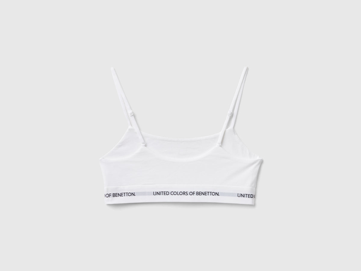 Reggiseno a top in cotone bio