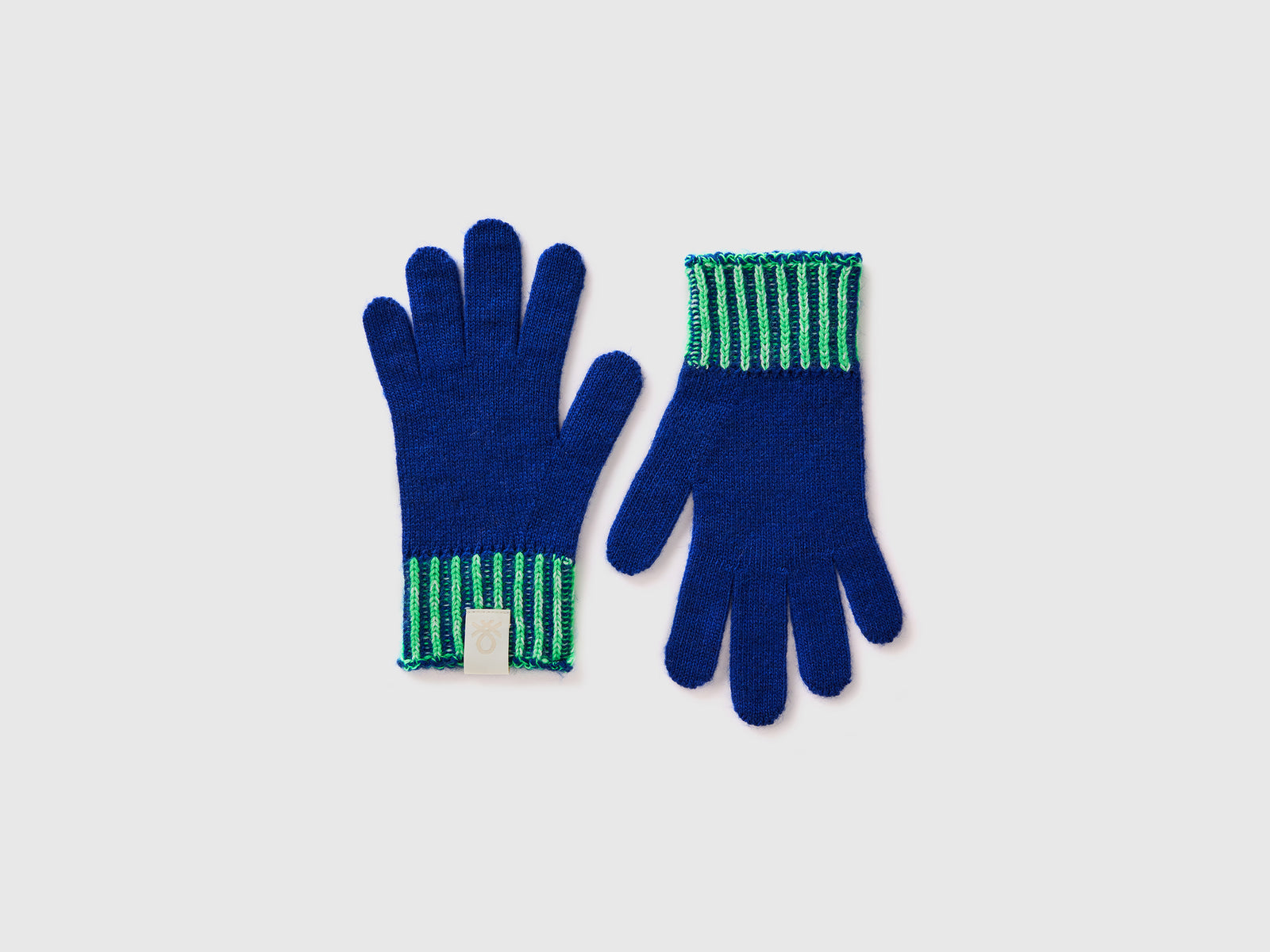 Guanti in maglia da bambino multi-color | Benetton Outlet