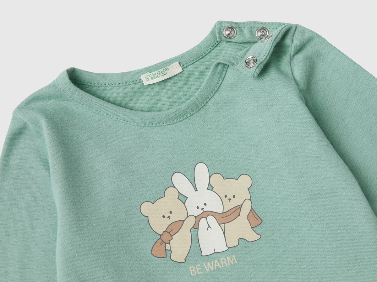 T-shirt in caldo cotone bio