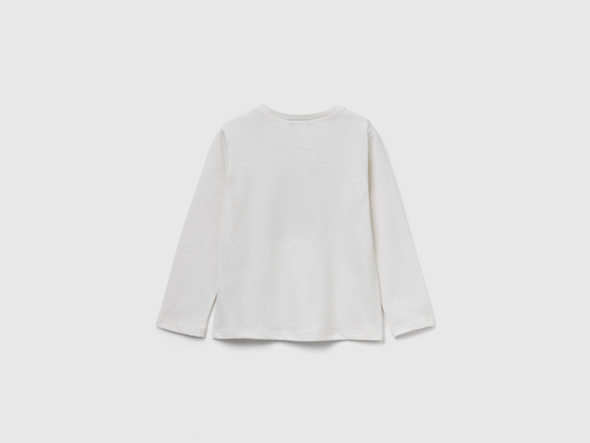 Maglietta regular fit con stampa