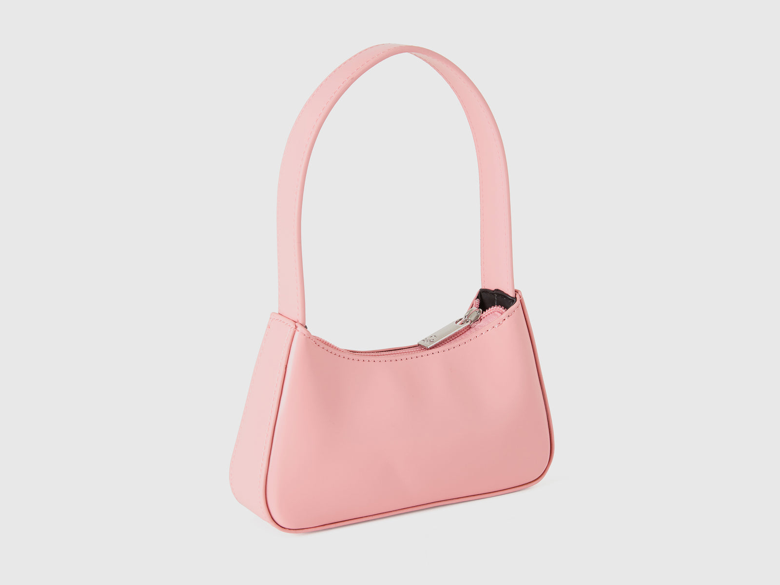Borsa a mano lucida da bambina rosa 2 | Benetton Outlet
