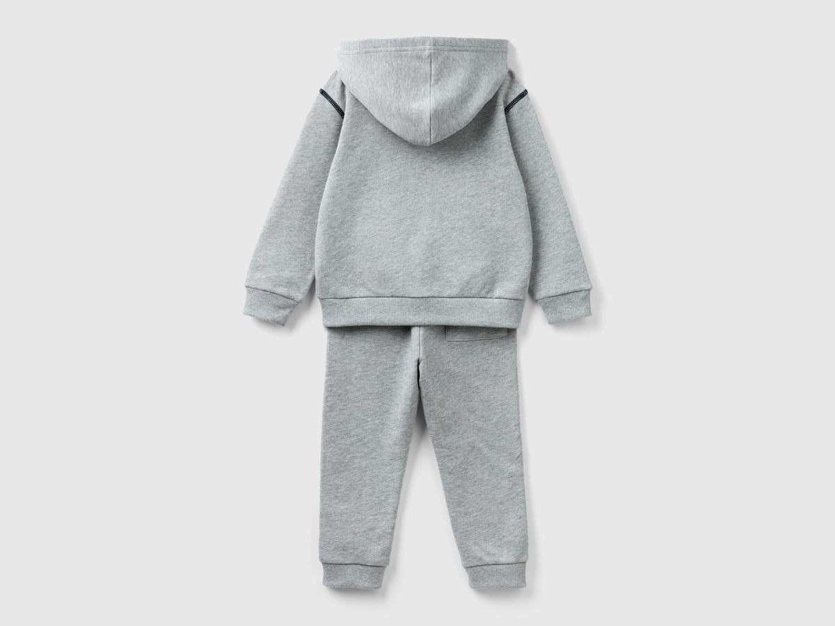 Tuta in felpa 100% cotone