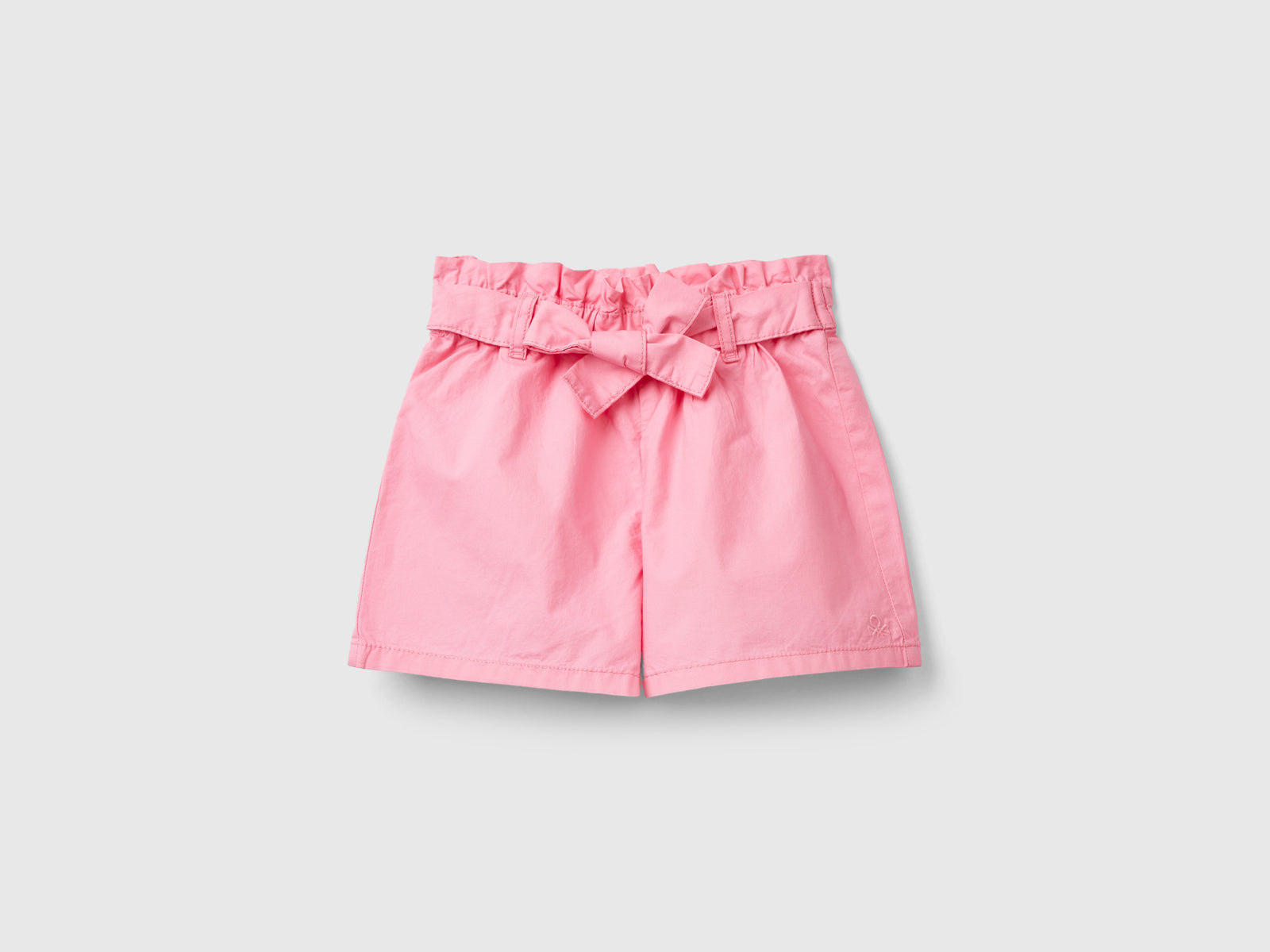 Bermuda con fusciacca da bimba rosa | Benetton Outlet