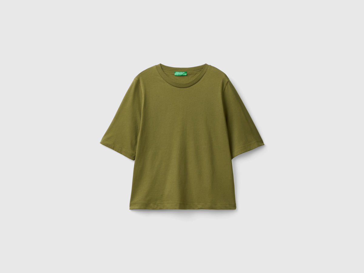 T-shirt boxy fit 100% cotone