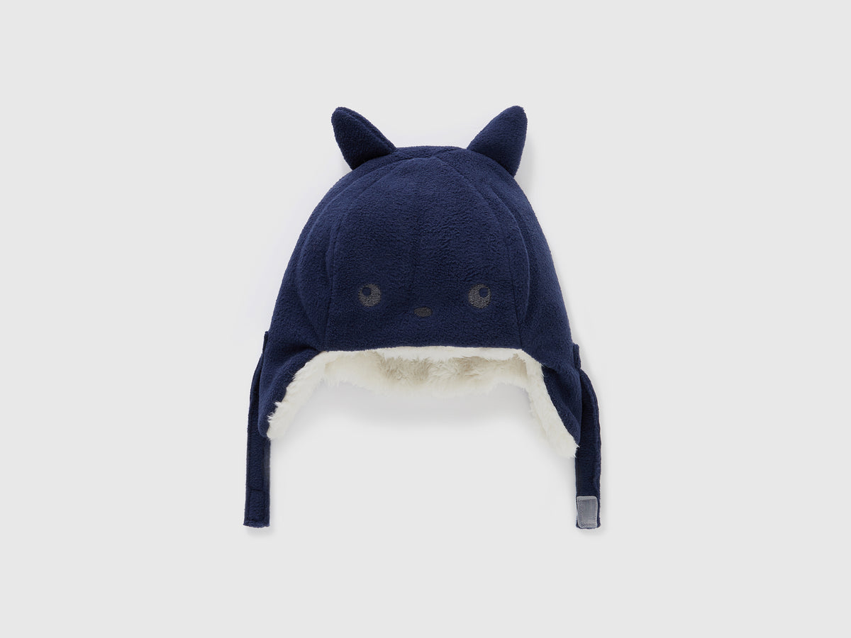 Cappello con paraorecchie in pile