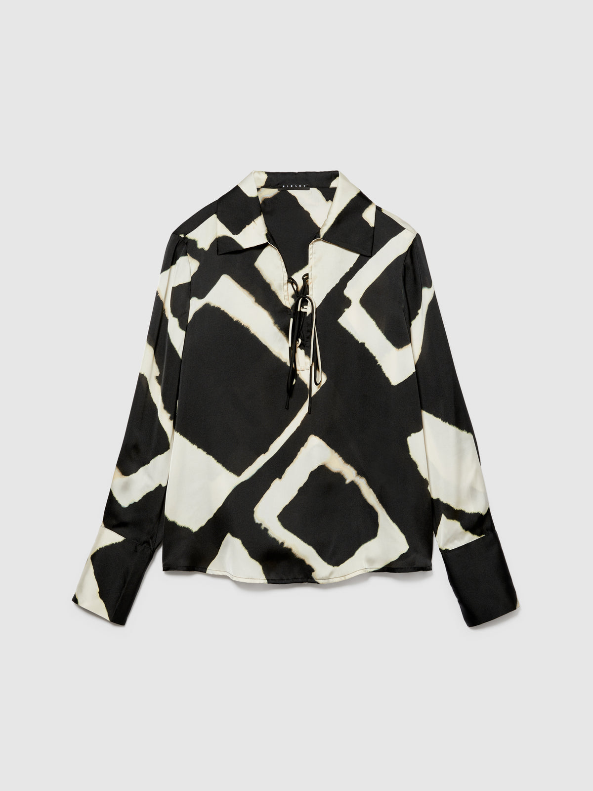 Blusa fluida stampata