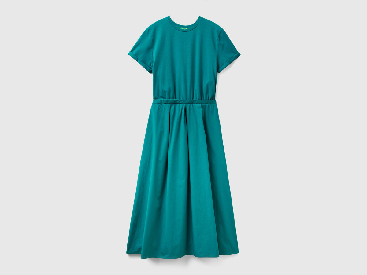Vestito lungo in cotone