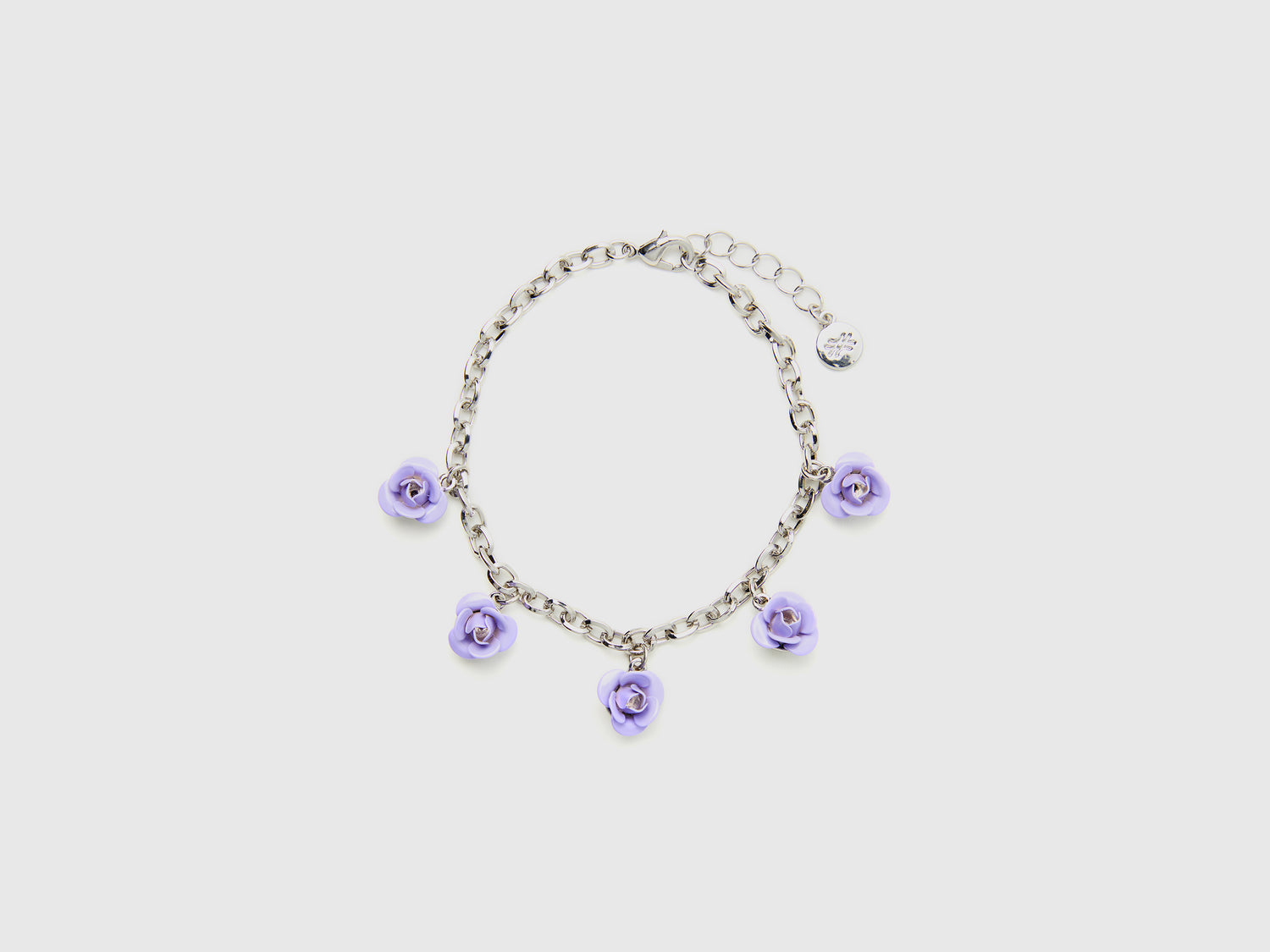 Bracciale con rose da donna lilla | Benetton Outlet