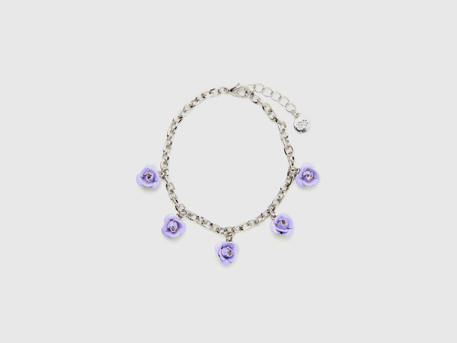 Bracciale con rose da donna lilla | Benetton Outlet