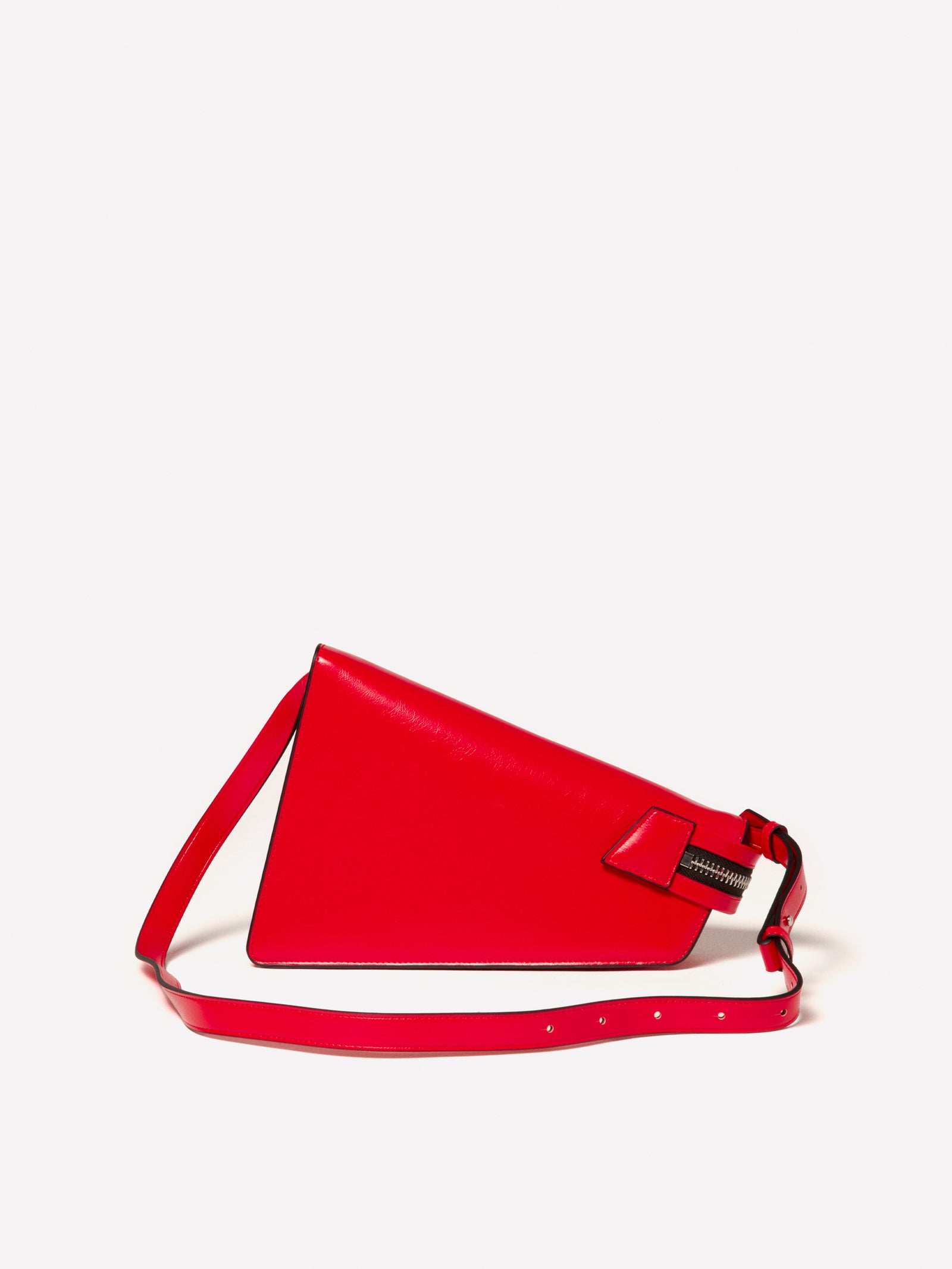 Bolso asimétrico con bandolera da donna rosso 2 | Sisley Outlet