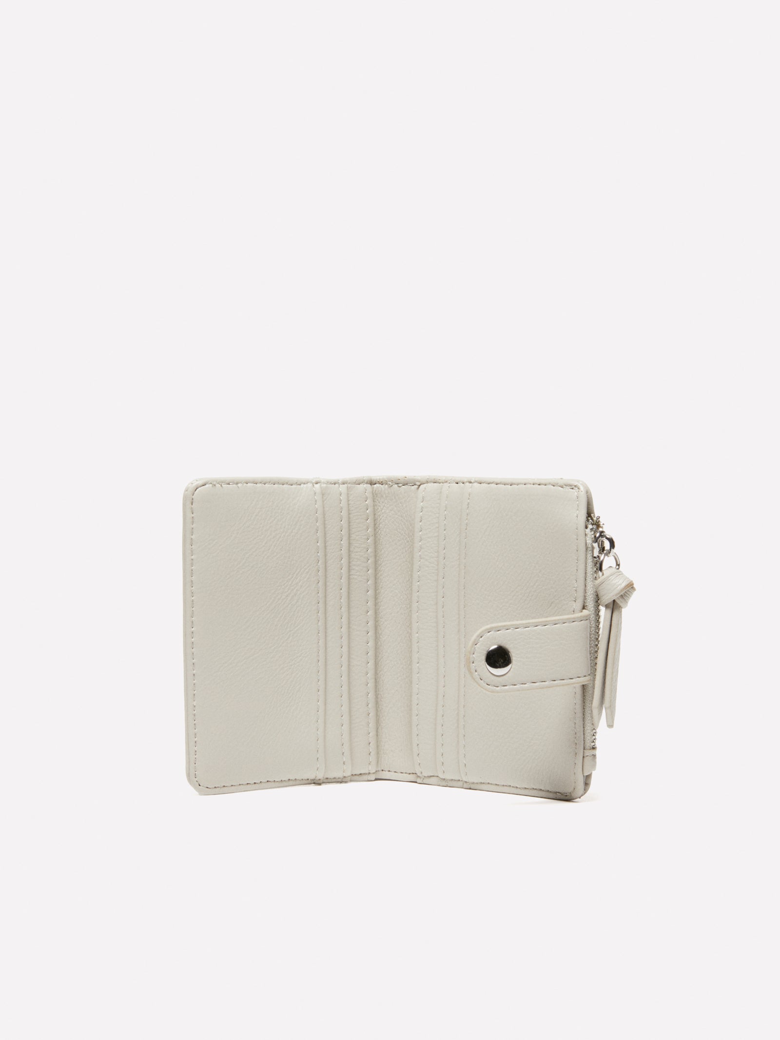 Portafoglio piccolo da donna bianco panna 3 | Sisley Outlet