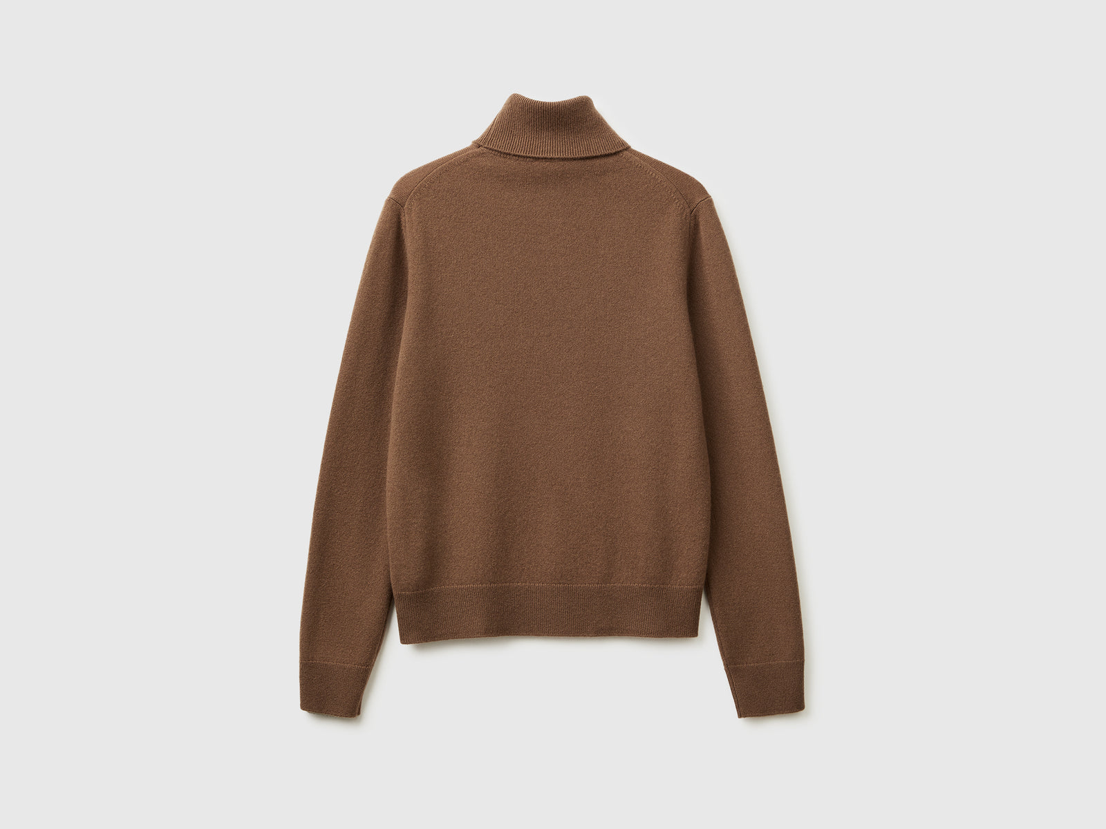 Dolcevita in puro cashmere da donna marrone 2 | Benetton Outlet