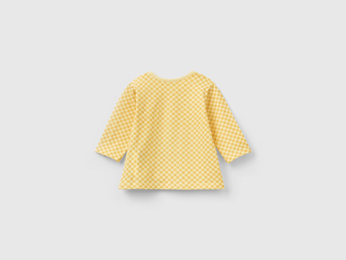 T-shirt optical con stampa orsetto