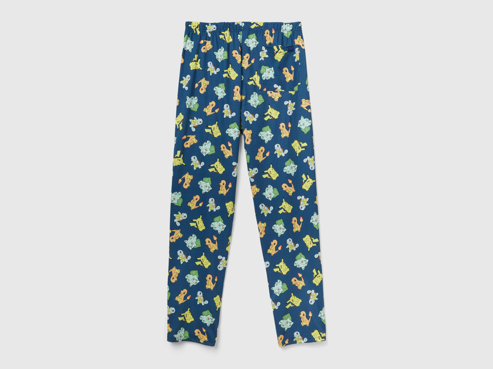 Pantaloni Pokémon 100% cotone da uomo blu scuro 2 | Benetton Outlet