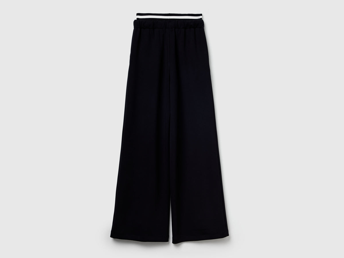 Pantaloni ampi in Modal stretch